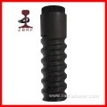 Pre-imbedded plastic dowel for concrete sleeper